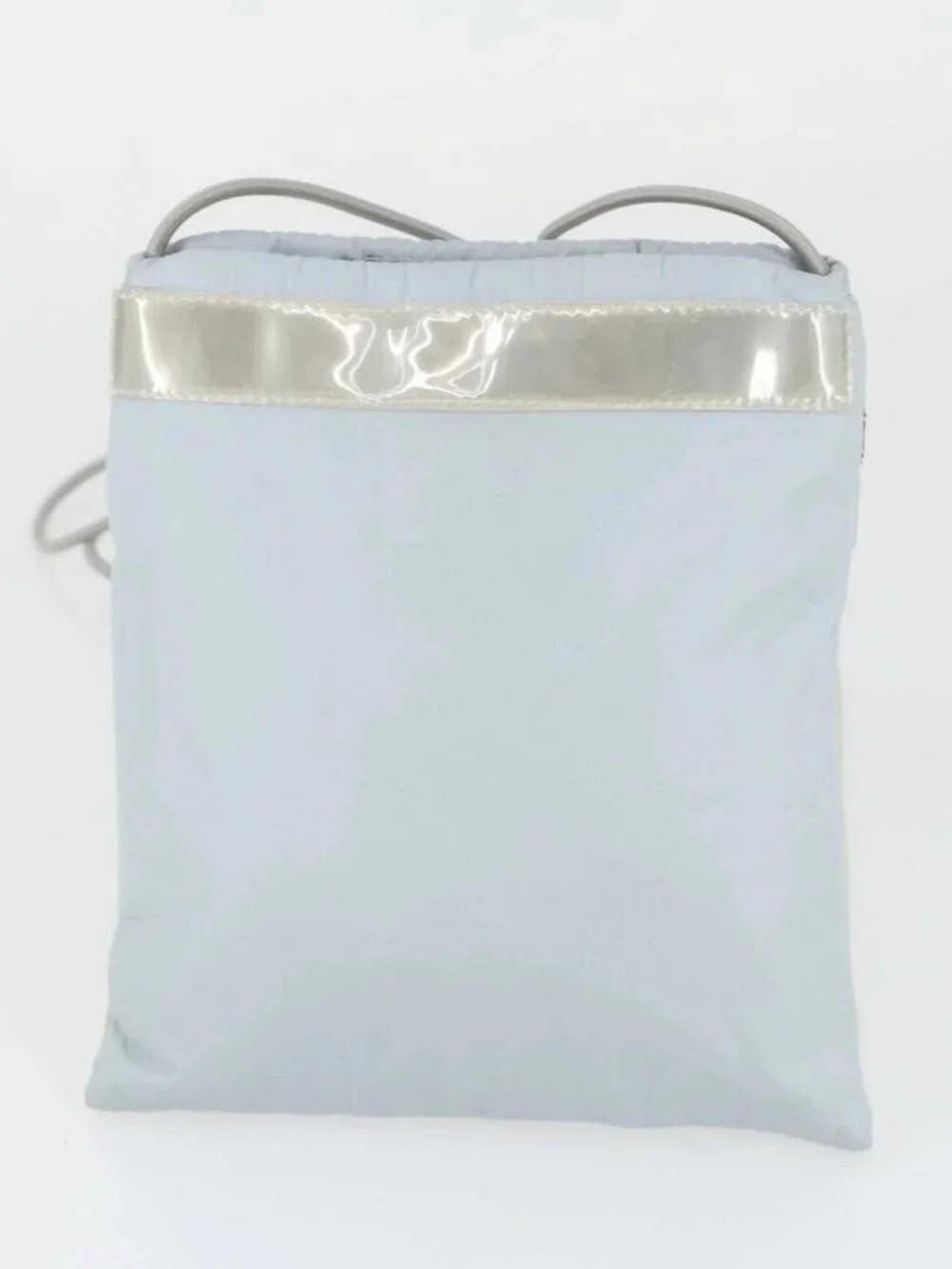 PRADA Sports Pouch Nylon 6 Set Brown Black Light blue Auth 165132